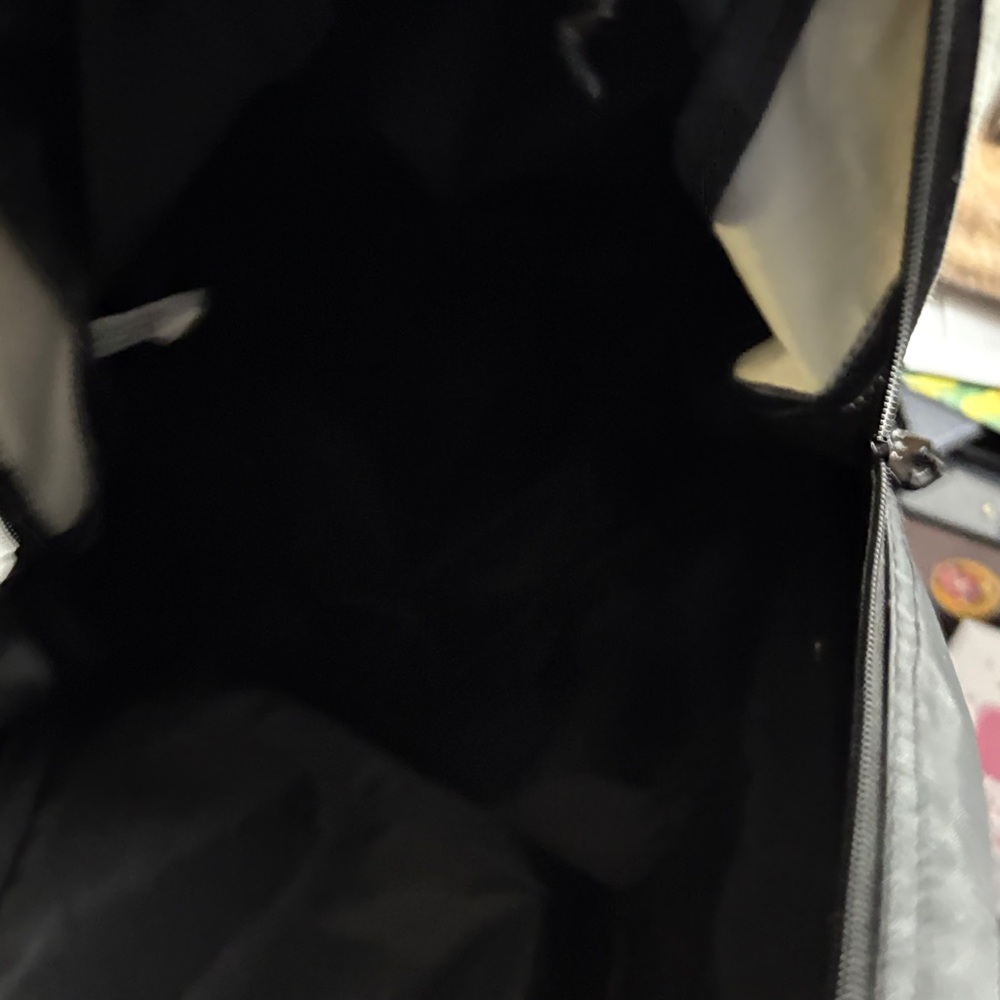 Metropack Black and Gray Backpack with Red Accents - Picture 2 of 3